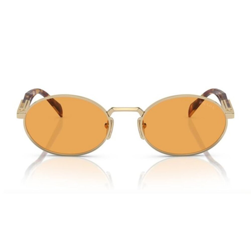 NWT PRADA SUNGLASSES GOLD - Picture 3 of 6